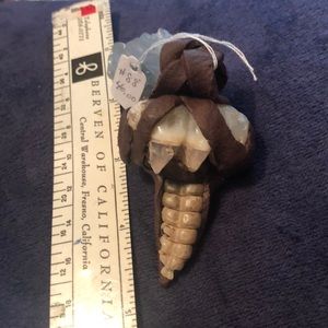 Unisex Chalcedony and Western Rattle :)